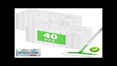 40 Count Dry Sweeping Cloth Refills for Swiffer Sweeper Dust Mop Pet Review