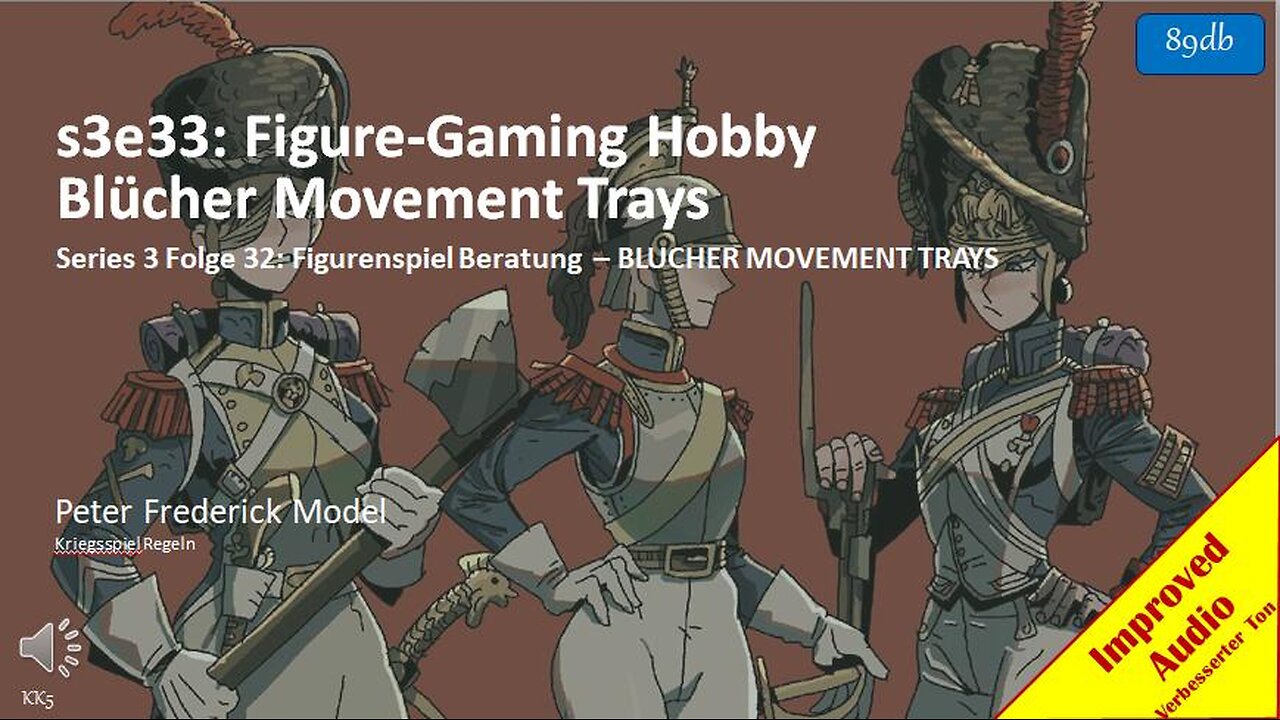 s3e33: Figure-Gaming Hobby Blücher Movement Trays