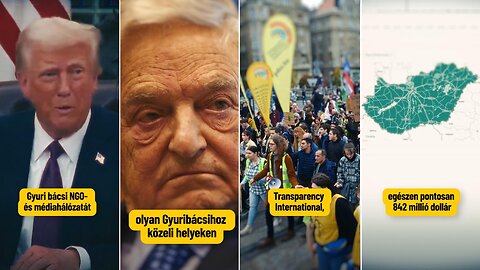 Nearly $1 billion has been transferred from the US to Hungary for the Soros network.