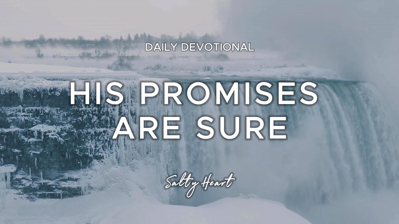 His Promises Are Sure | 2 Peter 3:9 | Daily Devotionals