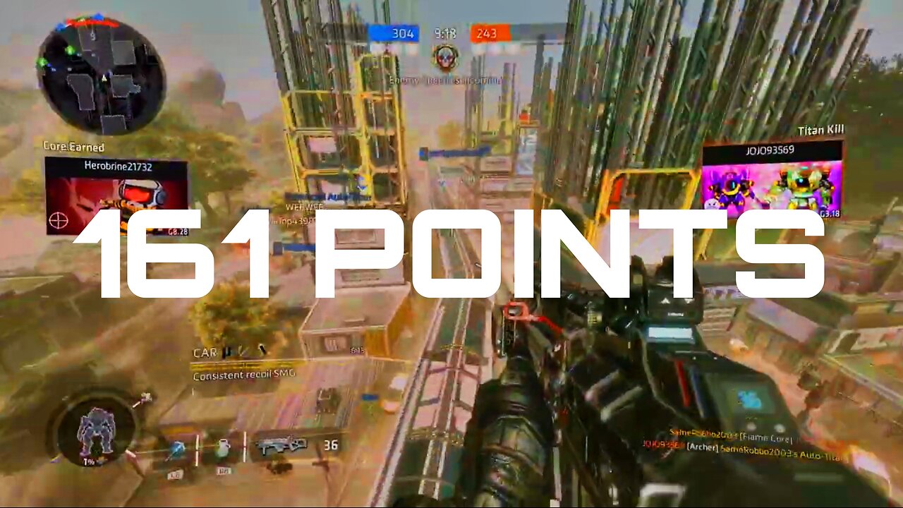 Titanfall 2 Gameplay | Average Attrition Match | 17 Kills | 5 Titan Kills | 161 Points