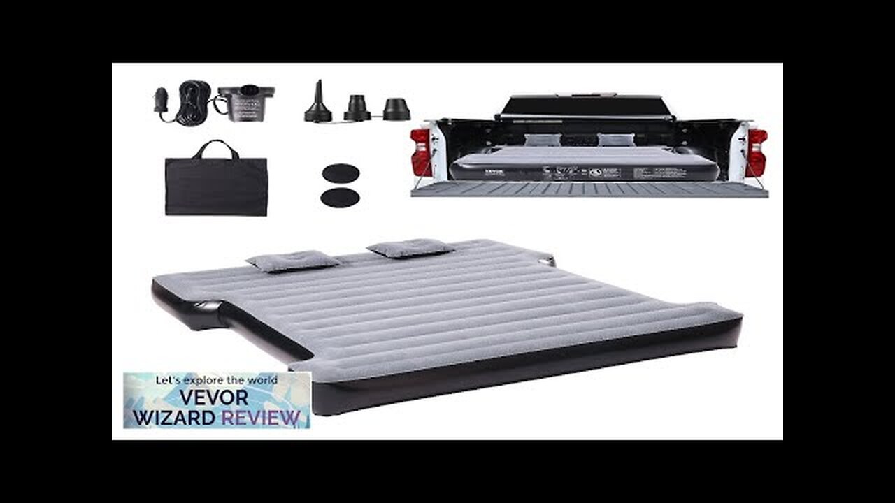 VEVOR Truck Bed Air Mattress for 5.5-5.8 ft Full Size Short Truck Review