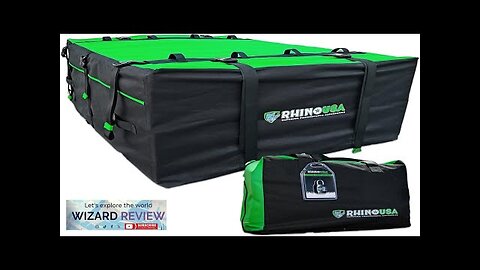 Rhino USA Rooftop Cargo Carrier for Car Storage (17.7 Cubic Feet) Heavy Review