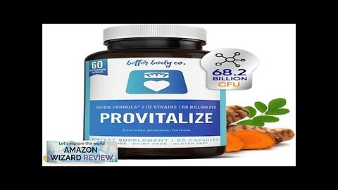 Better Body Co. Provitalize | Probiotics for Women Digestive Health Menopause 68.2 Review