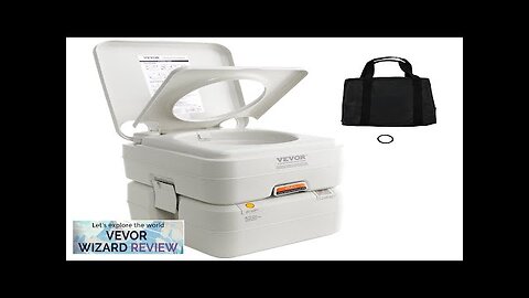 VEVOR Portable Toilet for Camping Porta Potty with Carry Bag 5.3 Gal Review