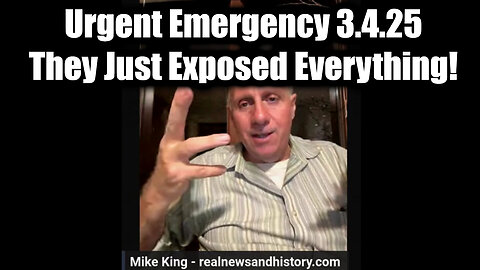 Mike King Urgent Emergency 3.4.25 - They Just Exposed Everything!