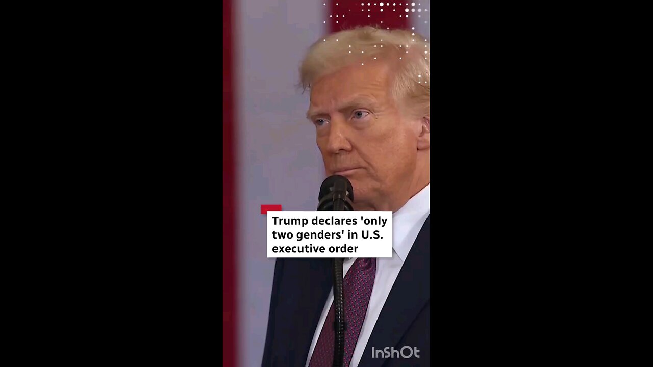 Trump declared: only two gender in US