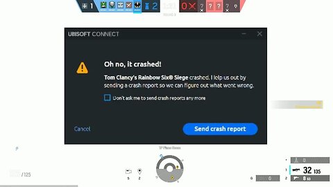 I got flashed so hard in Siege the game crashed