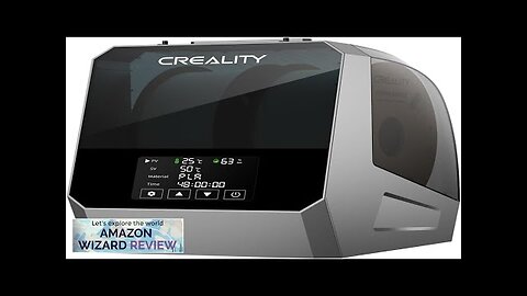 Creality Space PI Filament Dryer 3D Printer Filament Dryer Box with 360° Review