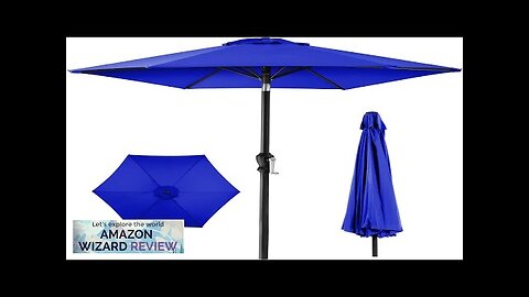 Best Choice Products 10ft Outdoor Steel Polyester Market Patio Umbrella w/Crank Easy Review