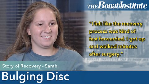 Bulging Disc Surgery: Sarah's Story