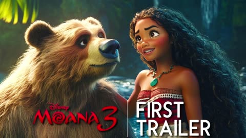 Moana 3 - First Trailer (2025) _ Dwayne Johnson, Auliʻi Cravalho (4k)