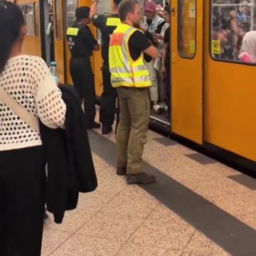Germans can't use Berlin subway because it's occupied
