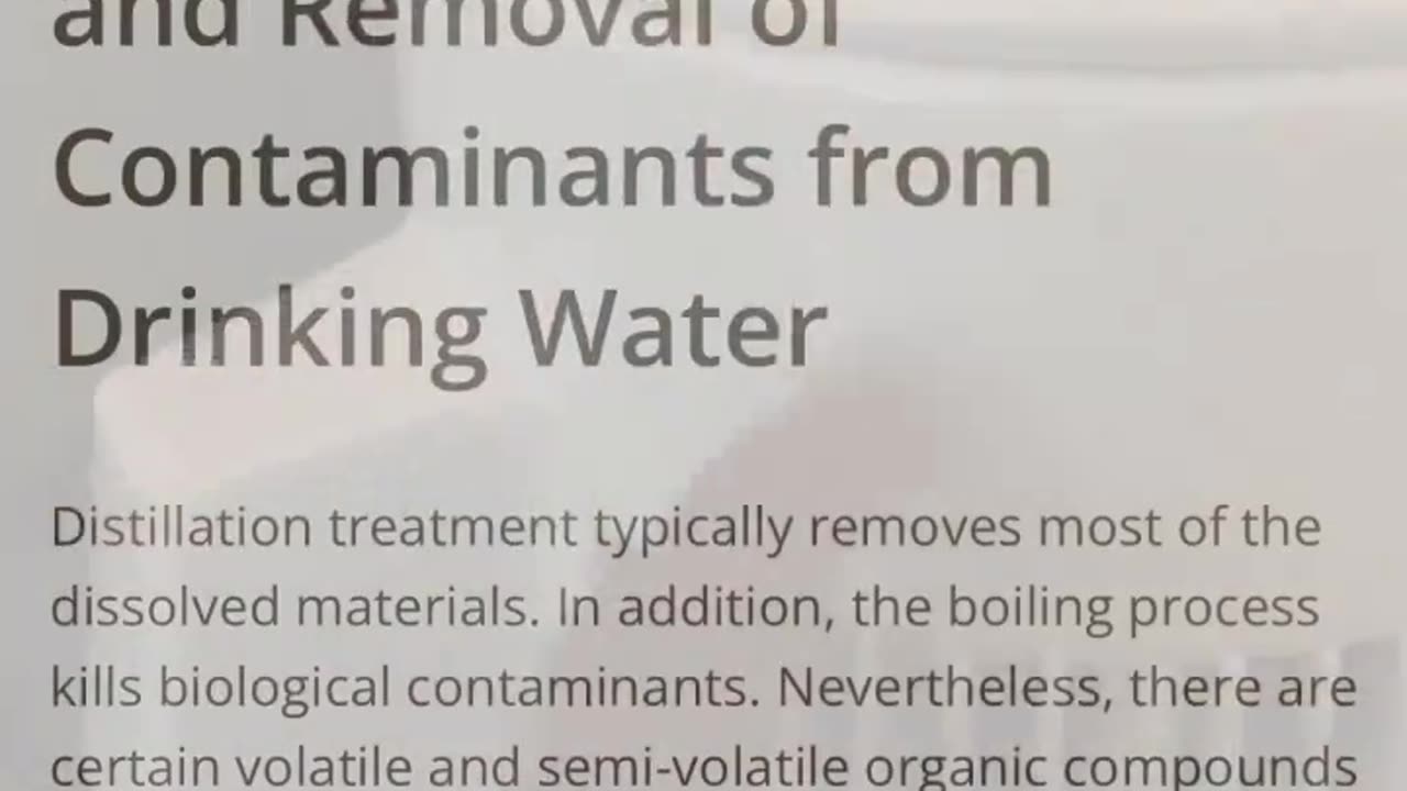 Your Tap Water Is Poison