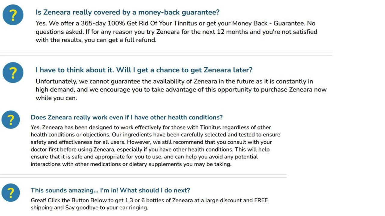 Silence Tinnitus and Hearing Issues with Zeneara! | Supplements - Health
