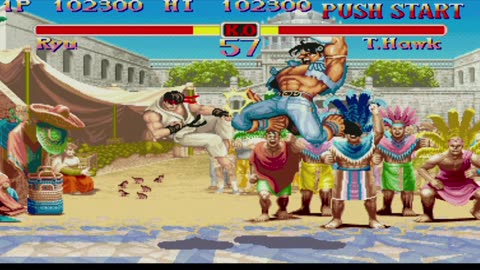 Ryu vs T. Hawk