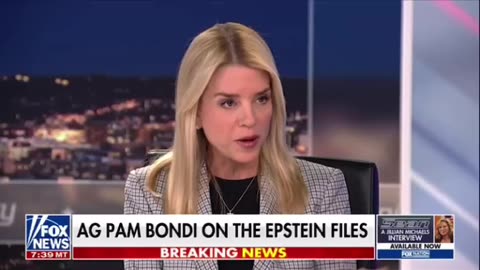 AG Pam Bondi - these documents have been withheld, but we’re gonna go