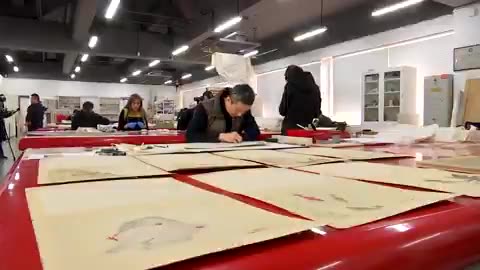 Centuries-old, intricate art pieces from China's imperial history are being meticulously restored