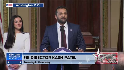 Kash Patel Sworn in as our United States Director of the F.B.I.