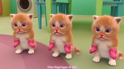 Three Little Kittens | Nursery Rhymes & Kids Songs |