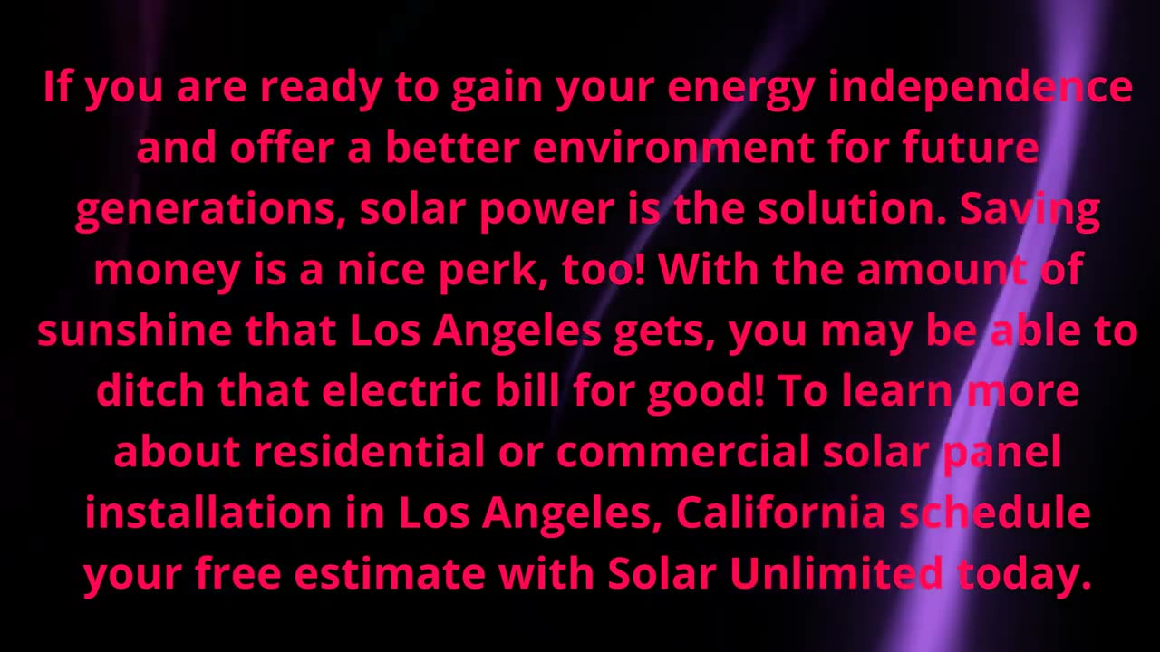 Solar Unlimited : Trusted Solar Panel Installation in Los Angeles, CA