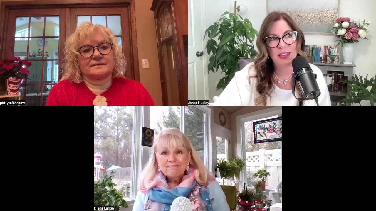 Diana Larkin w/ J.M. Huxley & Patty Teichrow: Go Where the Peace Is! - 1/10/2025