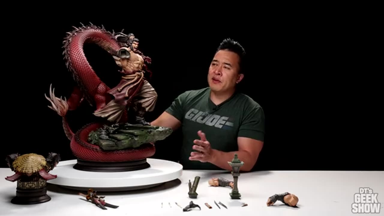 SAMURAI WOLVERINE the DRAGON MASTER Custom Statue Review!