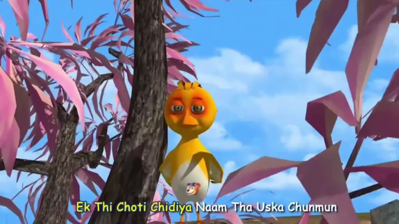 Cartoon song to elephant and monkey and all animal