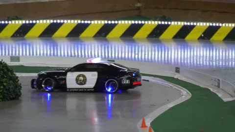 Model Drift Cars In Motion Chevrolet Camaro Police DRIFT Remote control