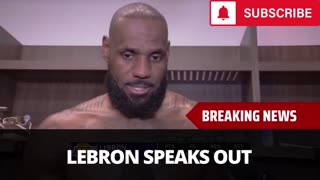 LeBron Speaks Out On Injury