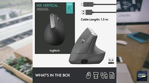 Logitech MX Vertical Wireless Mouse