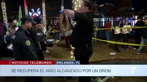 Se recupera de una cirugía de corazón el niño que resultó herido por el golpe de un dron en Florida