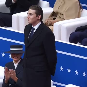 President Donald J. Trump and First Lady Melania Trump have really raised the future President Barron Trump very well.