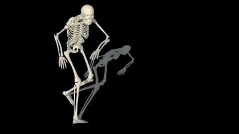 Human Skeleton Dance