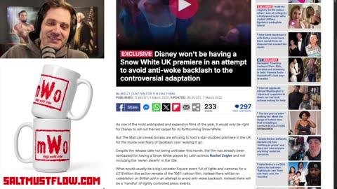 Premier For Disney's Woke Catastrophe Snow White Canceled In UK
