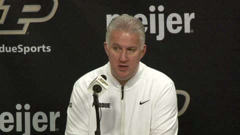 #13 Purdue's Coach Matt Painter Post-Game Press Conference After 87-78 Win Over #2 Alabama