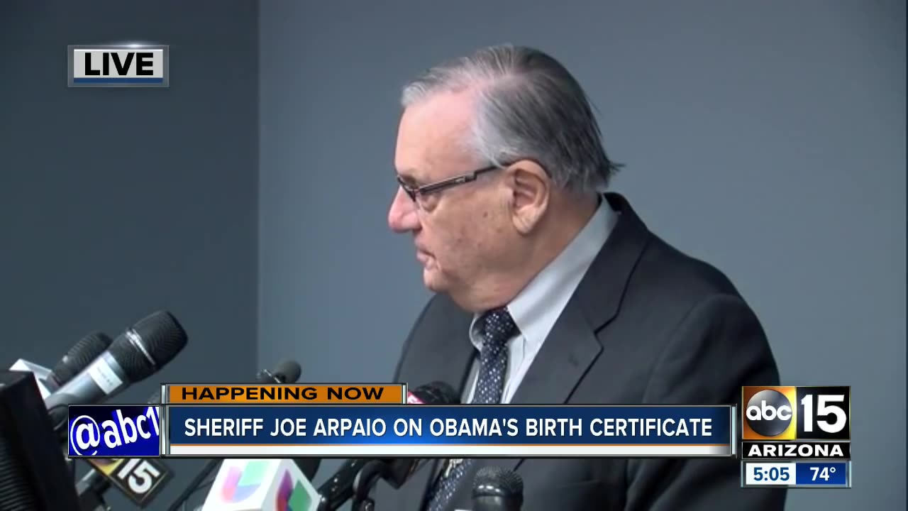 T-44 Faux Live Birth Cert - Sheriff Joe Arpaio Forensic Findings