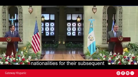Presidente de Guatemala acepta recibir inmigrantes deportados de otras nacionalidades