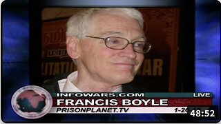 Dr. Francis Boyle Opposed The Police State & Exposed WW3 With Russia Over A Decade Ago