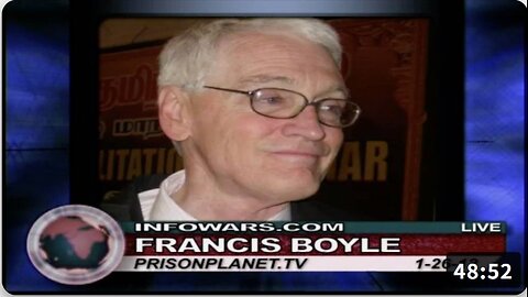 Dr. Francis Boyle Opposed The Police State & Exposed WW3 With Russia Over A Decade Ago