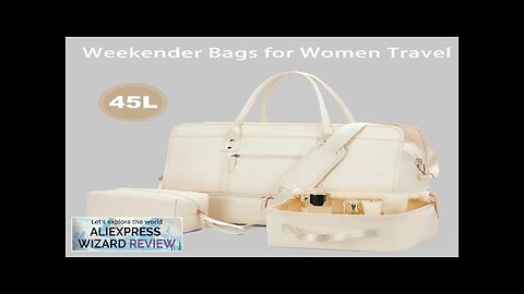 Luggage Travel Bags with a Clothes Bag and Toiletry Bag Large Capacity Review