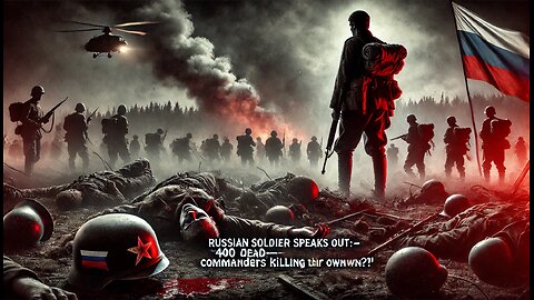 "Russian Soldier EXPOSES Mass Deaths: ‘400 Dead – Commanders KILLING Their Own?!’"