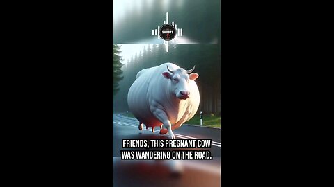 beautiful story of a pregnant cow