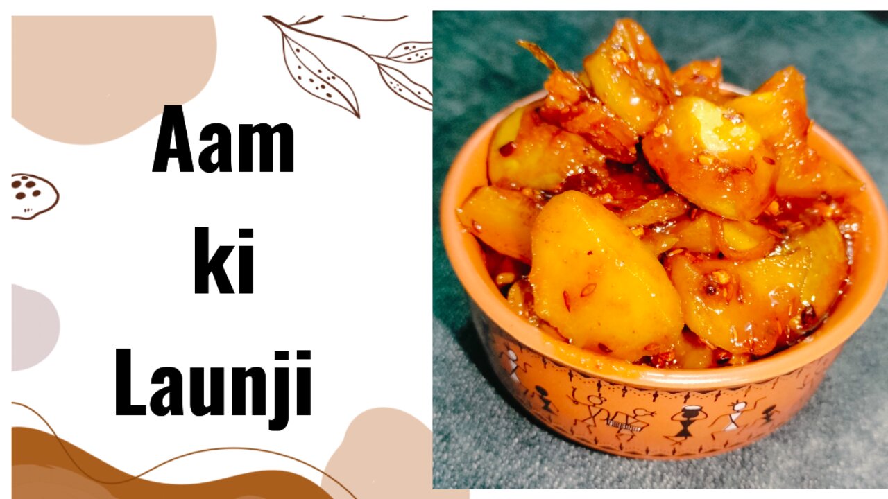 Kachhe Aam ki Khatti Mitthi Launji | Metha Aam Ki Instant Recipe ...