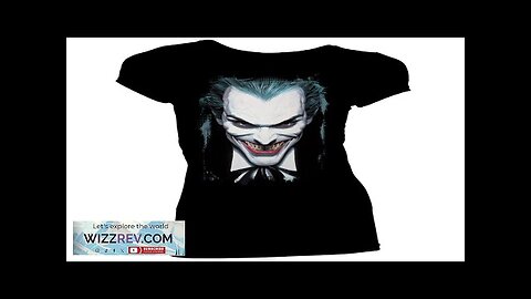 Batman: Women's Fit T-Shirt: Joker Mythology By Alex Ross Review