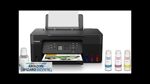 Canon MegaTank G3270 All-in-One Wireless Inkjet Printer. for Home Use Print Scan Review