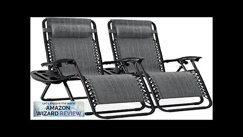 Best Choice Products Set of 2 Adjustable Steel Mesh Zero Gravity Lounge Review