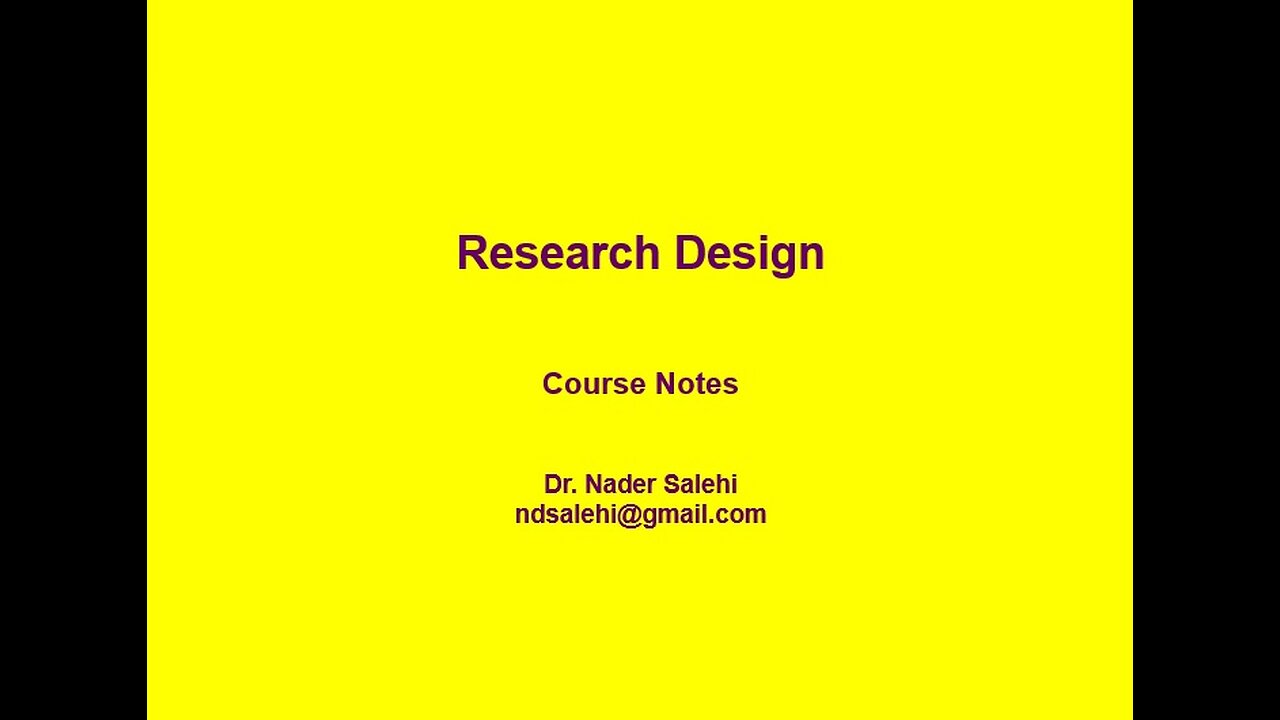 Research Design