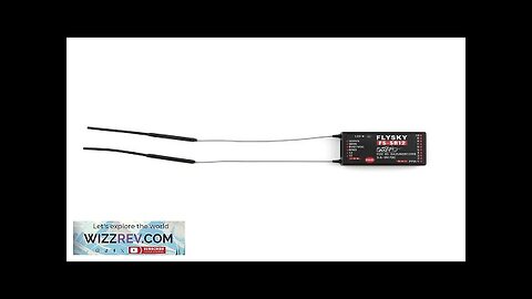 Flysky FS-SR12 2.4GHz 12CH Receiver Dual Antenna for Fixed Wing RC Car Review