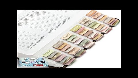 Mr. Pen- Bible Tabs 75 Tabs Boho Theme Laminated Bible Tabs Review